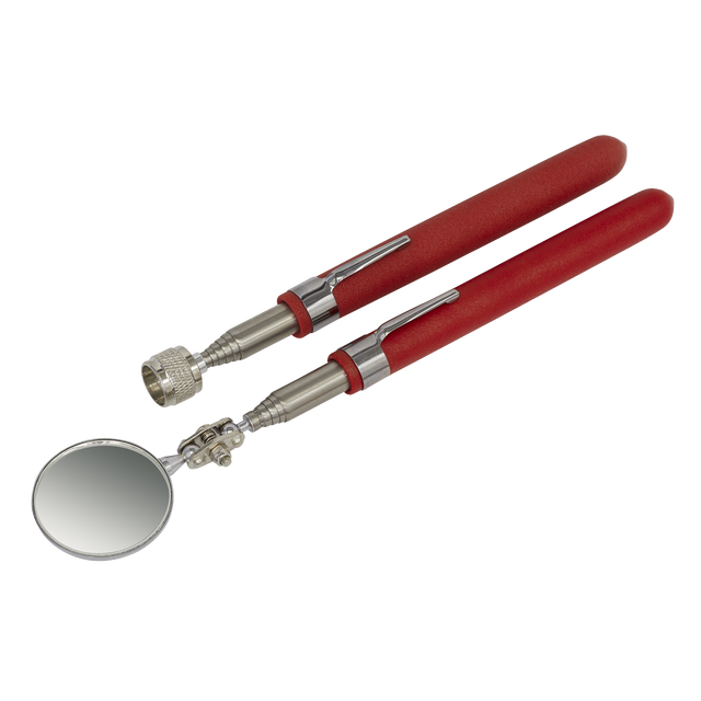 Telescopic Magnetic Pick-Up & Mirror Set 2pc - AK6527 - Farming Parts