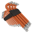 Jumbo Ball-End Hex Key Set 13pc Anti-Slip - Imperial - AK71870 - Farming Parts