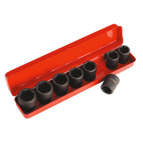 Impact Socket Set 8pc 3/4"Sq Drive Metric - AK77/9M - Farming Parts