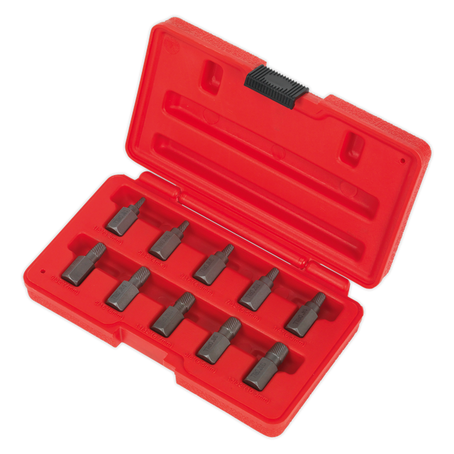 Multi-Spline Screw Extractor Set 10pc - AK8181 - Farming Parts