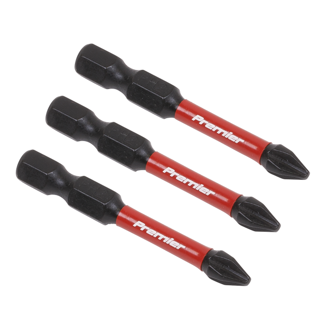 Phillips #2 Impact Power Tool Bits 50mm - 3pc - AK8230 - Farming Parts