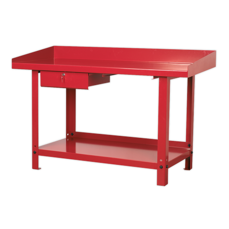 Workbench Steel 1.5m with 1 Drawer - AP1015 - Farming Parts