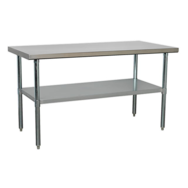 Stainless Steel Workbench 1.5m - AP1560SS - Farming Parts