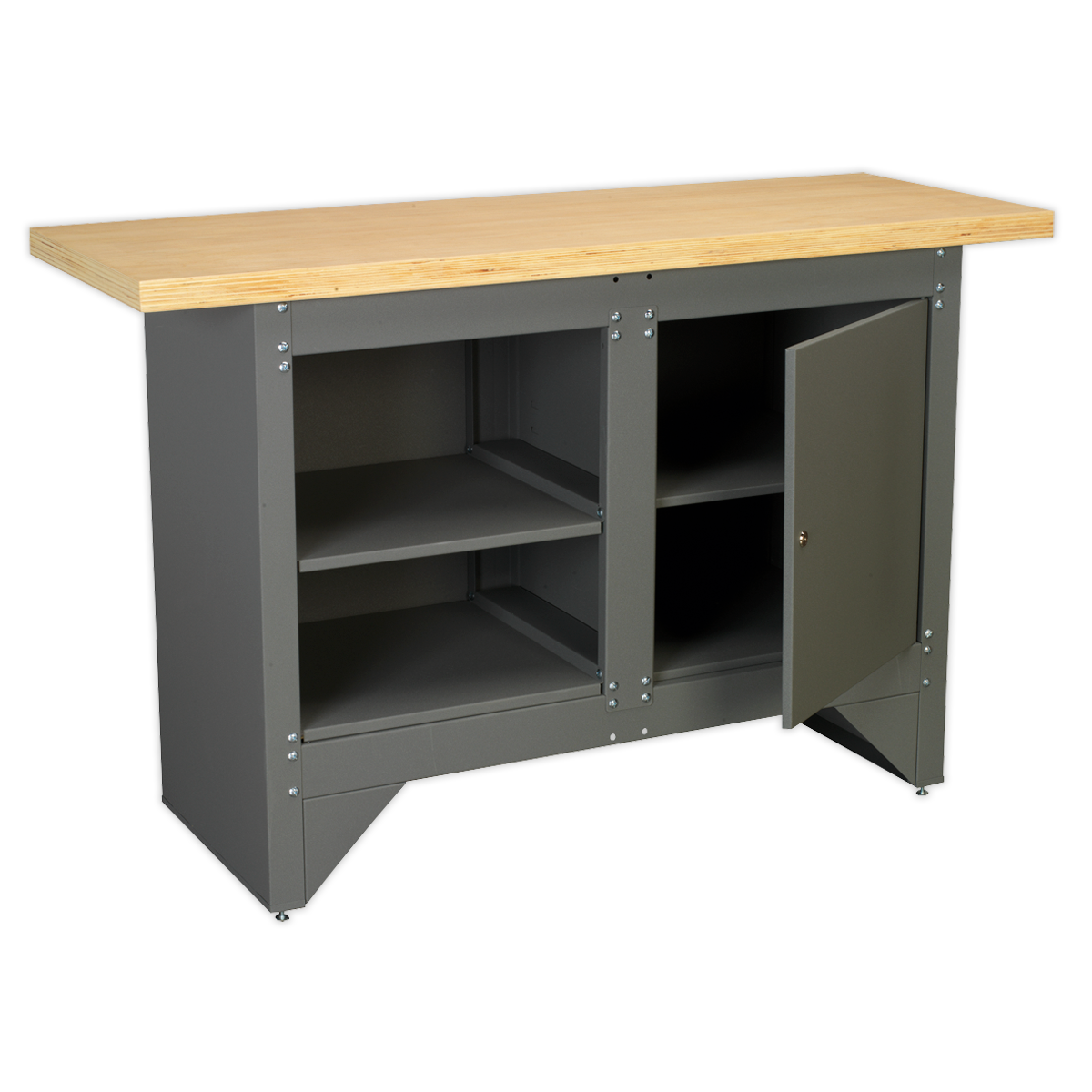 Workbench with Cupboard Heavy-Duty - AP2010 - Farming Parts
