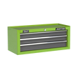Mid-Box 3 Drawer with Ball-Bearing Slides - Green/Grey - AP22309BBHV - Farming Parts