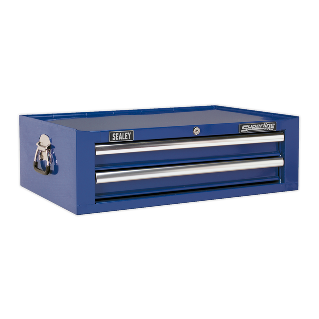 Mid-Box 2 Drawer with Ball-Bearing Slides - Blue - AP26029TC - Farming Parts