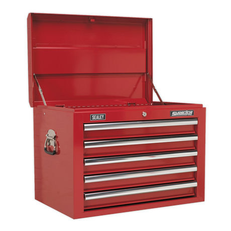 Topchest 5 Drawer with Ball-Bearing Slides - Red - AP26059T - Farming Parts