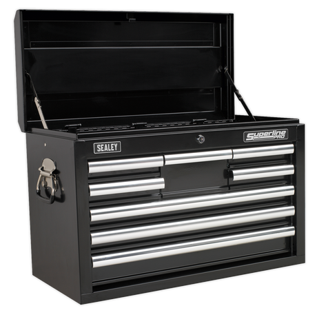 Topchest 8 Drawer with Ball-Bearing Slides - Black - AP33089B - Farming Parts