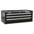 Mid-Box 3 Drawer with Ball-Bearing Slides - Black - AP33339B - Farming Parts