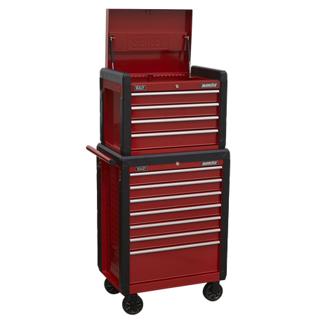 Topchest 4 Drawer & Rollcab 7 Drawer Combination - AP3411STACK - Farming Parts