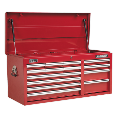 Topchest 14 Drawer with Ball-Bearing Slides Heavy-Duty - Red - AP41149 - Farming Parts