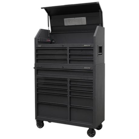 Tool Chest 17 Drawer Combination Soft Close Drawers with Power Strip - AP41BESTACK - Farming Parts