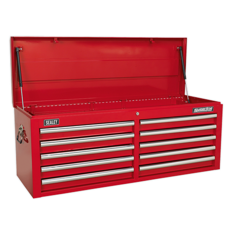 Tool Chest Combination 23 Drawer with Ball-Bearing Slides - Red - AP52COMBO1 - Farming Parts