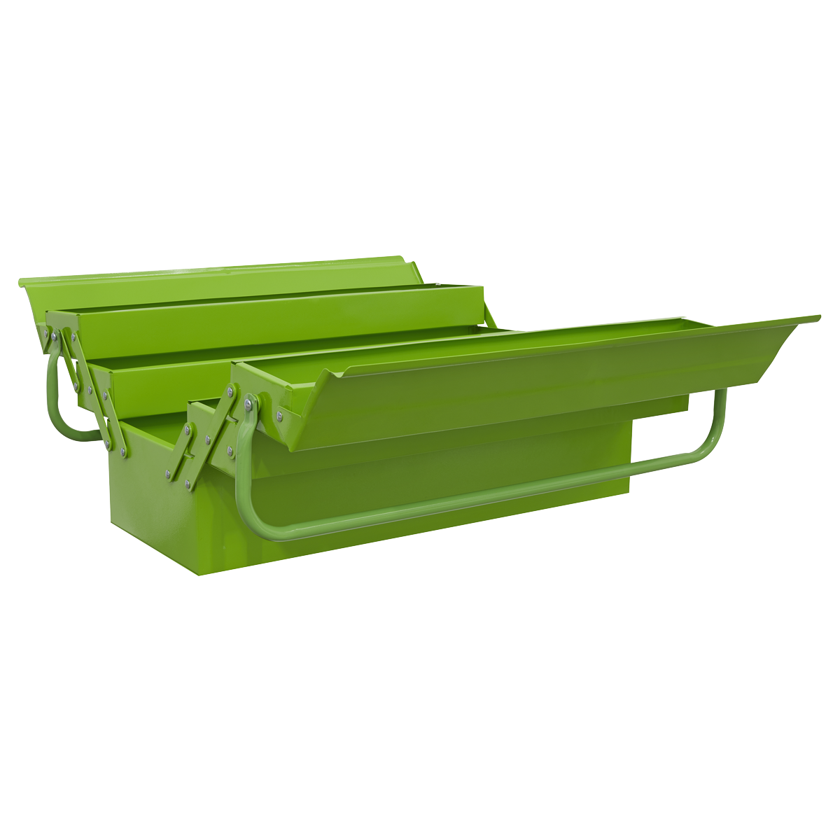 Cantilever Toolbox 4 Tray 530mm Green - AP521HV - Farming Parts