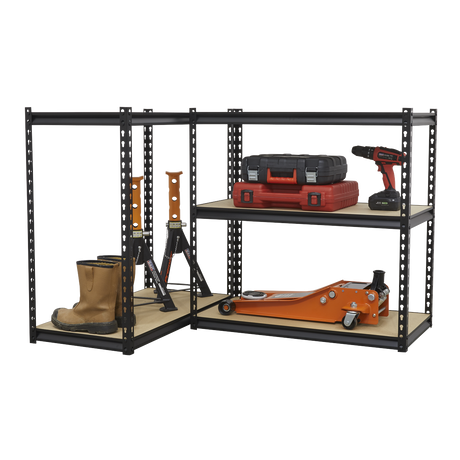 Racking Unit with 5 Shelves 340kg Capacity Per Level - AP900R - Farming Parts