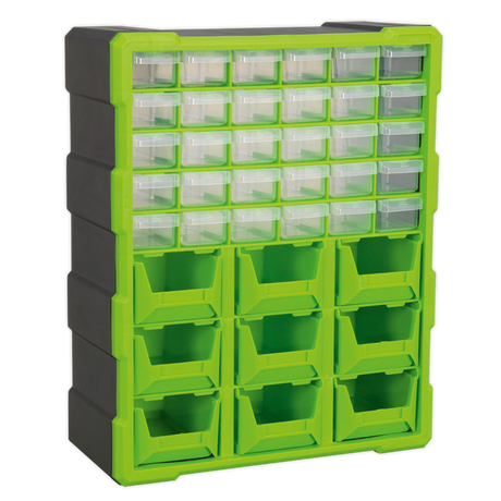 Cabinet Box 39 Drawer - Green/Black - APDC39HV - Farming Parts