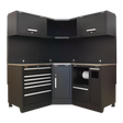 Premier 1.7m Corner Storage System - Stainless Worktop - APMSCOMBO6SS - Farming Parts