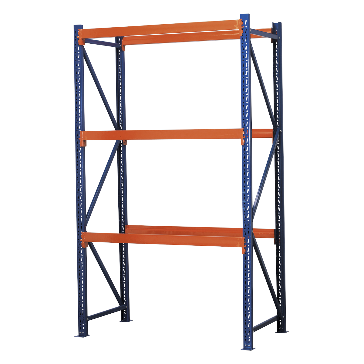 Heavy-Duty Shelving Unit with 3 Beam Sets 900kg Capacity Per Level - APR2701 - Farming Parts