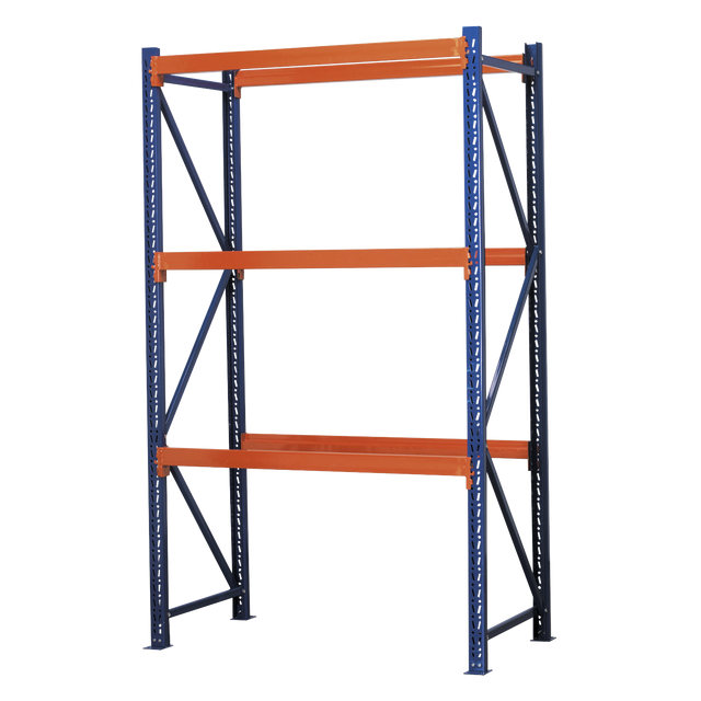 Heavy-Duty Shelving Unit with 3 Beam Sets 900kg Capacity Per Level - APR2701 - Farming Parts