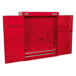 Wall Mounting Tool Cabinet with 2 Drawers - APW750 - Farming Parts