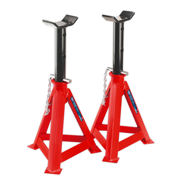 Axle Stands (Pair) 10 Tonne Capacity per Stand - AS10000 - Farming Parts