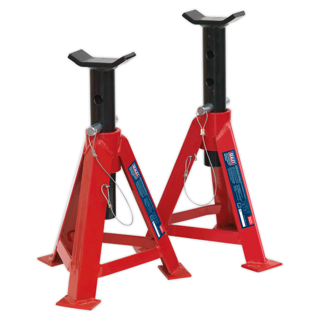 Axle Stands (Pair) 5 Tonne Capacity per Stand - AS5000 - Farming Parts