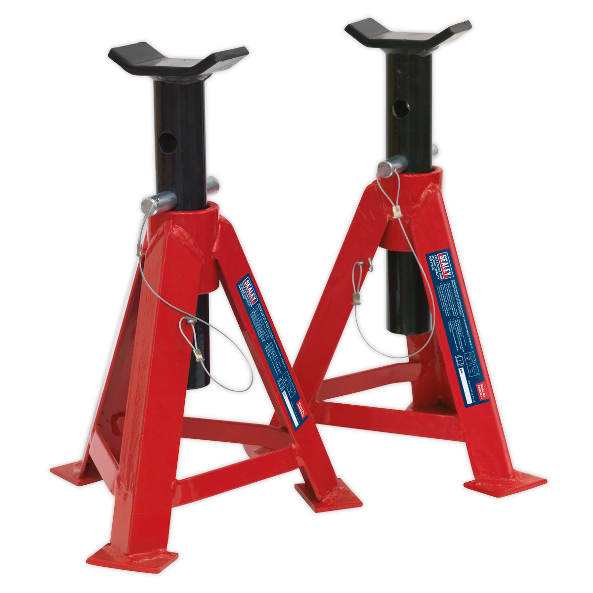 Axle Stands (Pair) 5 Tonne Capacity per Stand - AS5000 - Farming Parts