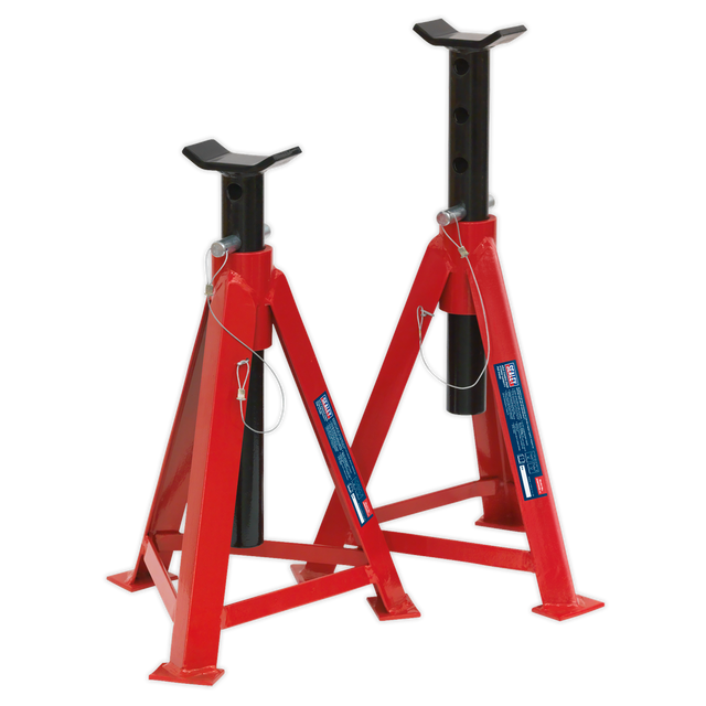 Axle Stands (Pair) 5 Tonne Capacity per Stand - AS5000M - Farming Parts