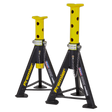 Axle Stands (Pair) 6 Tonne Capacity per Stand - Yellow - AS6Y - Farming Parts