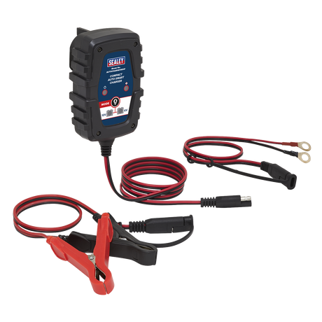 Compact Smart Trickle Charger & Maintainer 1A 6/12V - AUTOCHARGE100HF - Farming Parts