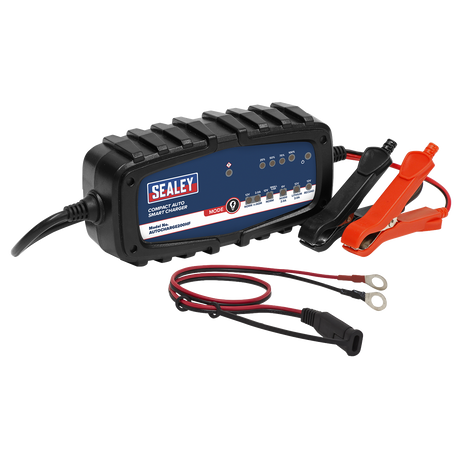 Compact Auto Smart Charger & Maintainer 2A 6/12V - AUTOCHARGE200HF - Farming Parts
