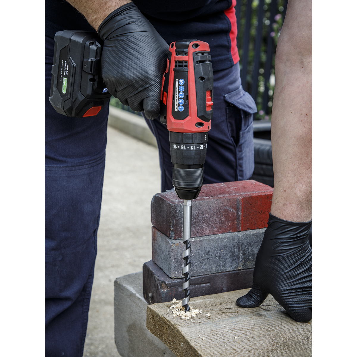 Auger Wood Drill Ø12 x 235mm - AW12x235 - Farming Parts