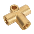 Brake Tube Connector 3/8"UNF x 24tpi 3-Way - BC38243WAY - Farming Parts