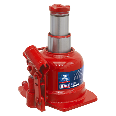 Bottle Jack 10 Tonne Low Profile Telescopic - BJ10LE - Farming Parts