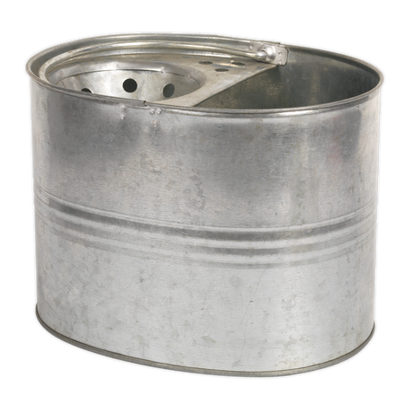 Mop Bucket 13L - Galvanized - BM08 - Farming Parts