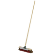 Heavy-Duty Stiff/Hard Bristle Broom with Scraper 16"(405mm) - BM16SC - Farming Parts