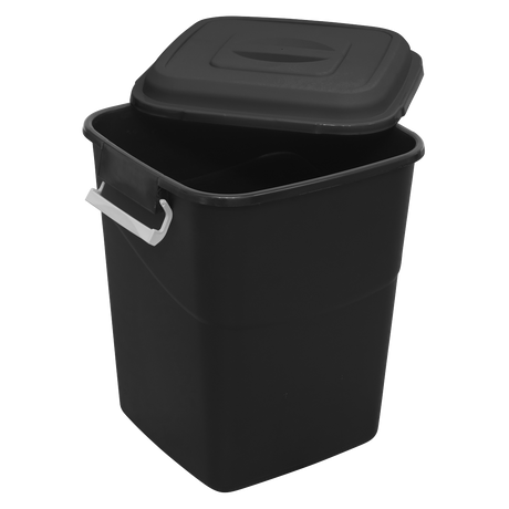 Refuse/Storage Bin 50L - Black - BM50 - Farming Parts