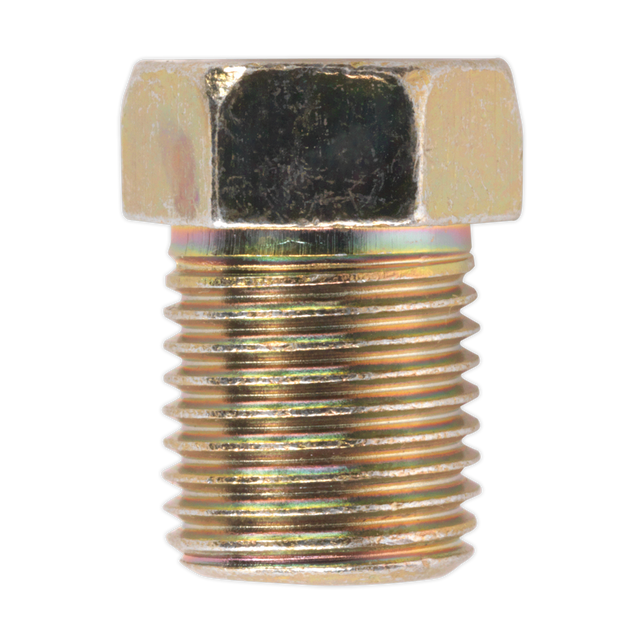 Brake Pipe Nut M10 x 1mm Full Thread Male Pack of 25 - BN10100FT - Farming Parts