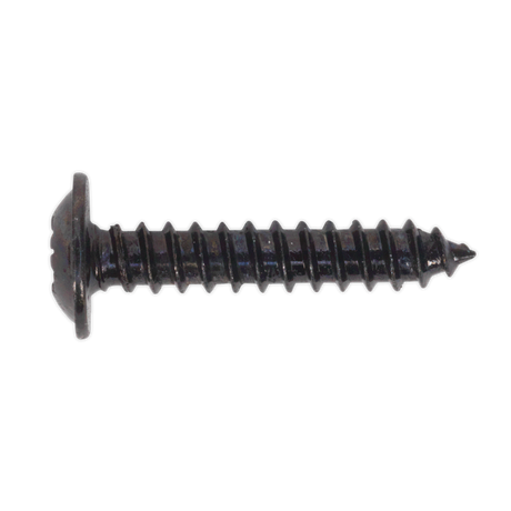 Self-Tapping Screw 3.5 x 19mm Flanged Head Black Pozi Pack of 100 - BST3519 - Farming Parts