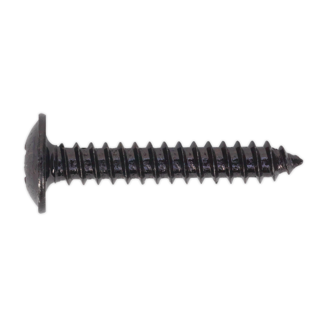 Self-Tapping Screw 4.2 x 25mm Flanged Head Black Pozi Pack of 100 - BST4225 - Farming Parts