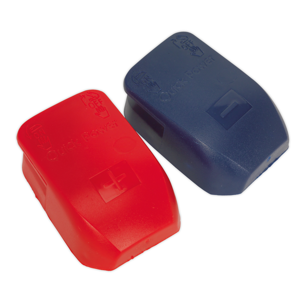 Quick Release Battery Clamps Positive-Negative Pair - BTQK12 - Farming Parts