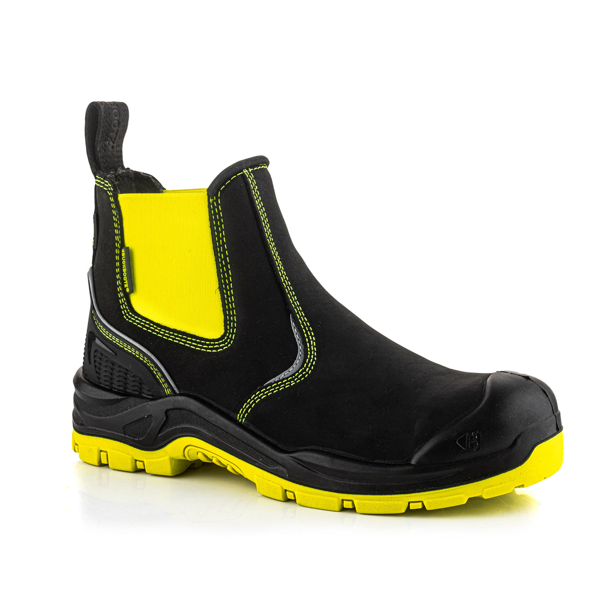 *SPECIAL PRICE* - Buckler Safety Dealer Boot – Hi-Viz Yellow Waterproof Work Boots | BVIZ3YL