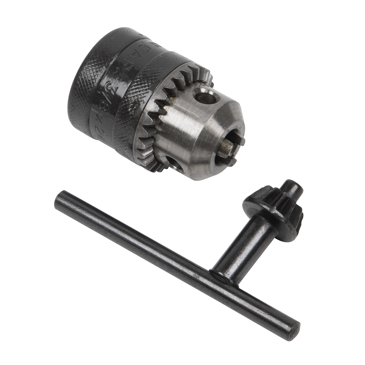 Chuck & Key - 10mm 3/8"-24UNF - C3838 - Farming Parts