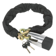 Motorcycle Chain & Disc Lock 10.5 x 10.5 x 900mm 4* ART Approved - CLA109DL - Farming Parts