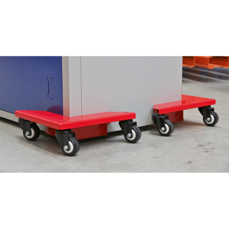 Corner Transport Dollies Set of 4 - 150kg Capacity - CM4 - Farming Parts