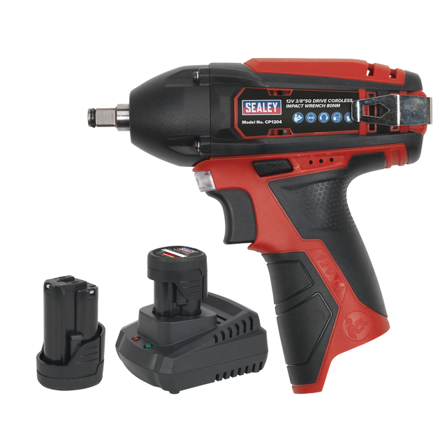 Impact Wrench Kit 3/8"Sq Drive 12V SV12 Series - 2 Batteries - CP1204KIT - Farming Parts