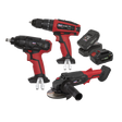 3 x Tool Cordless Combo Kit 20V SV20 Series - CP20VCOMBO1 - Farming Parts