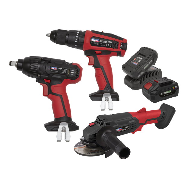 3 x Tool Cordless Combo Kit 20V SV20 Series - CP20VCOMBO1 - Farming Parts