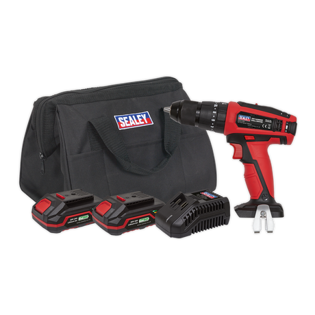 Combi Drill Kit Ø13mm 20V SV20 Series - 2 Batteries - CP20VDDKIT - Farming Parts