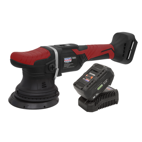 Cordless Orbital Polisher Kit 20V SV20 Series Ø125mm - CP20VOPKIT - Farming Parts